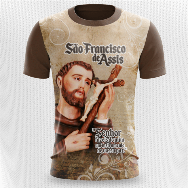 CAMISA VETOR SÃO FRANCISCO DE ASSIS