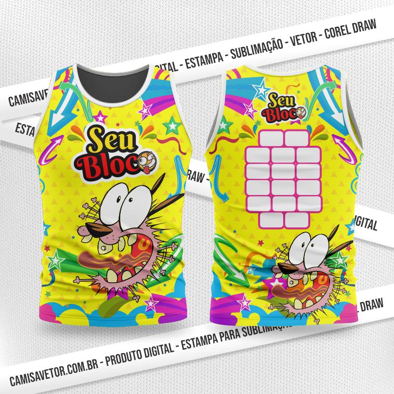 CAMISA VETOR ESTAMPA BLOCO ABADA CARNAVAL 73