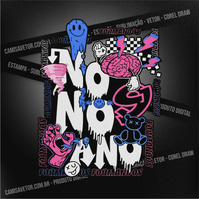 ESTAMPA CAMISA NONO ANO VETOR 12