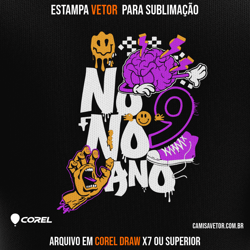 ESTAMPA NONO ANO VETOR 20