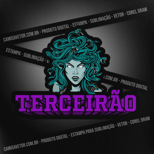 ESTAMPA TERCEIRÃO VETOR 35