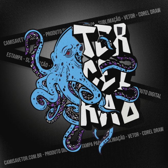 ESTAMPA TERCEIRÃO VETOR 38