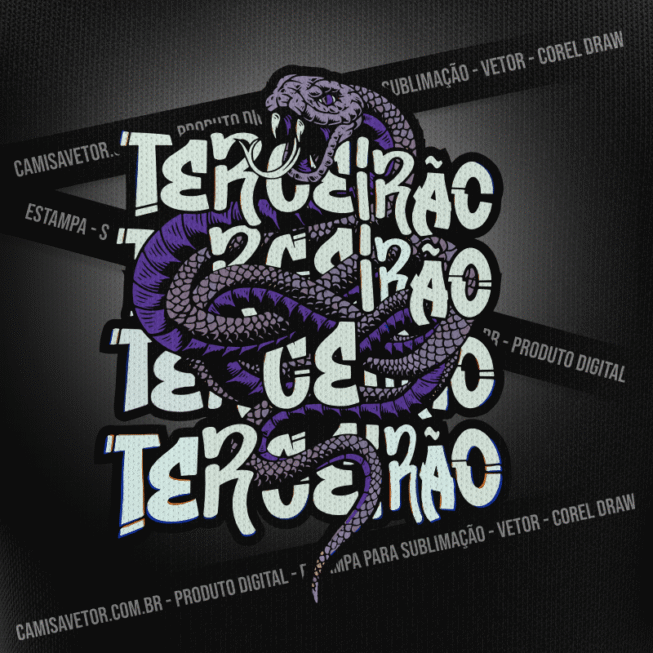 ESTAMPA TERCEIRÃO VETOR 40