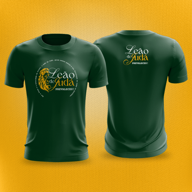 Estampa Camisa Leão de Judá