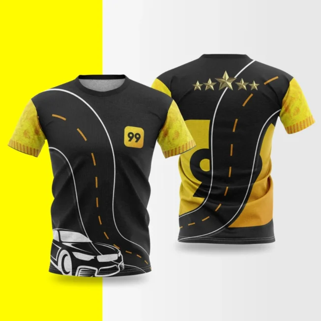 Estampa Uniforme Motorista de Aplicativo 99