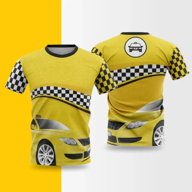 Estampa Motorista Taxi