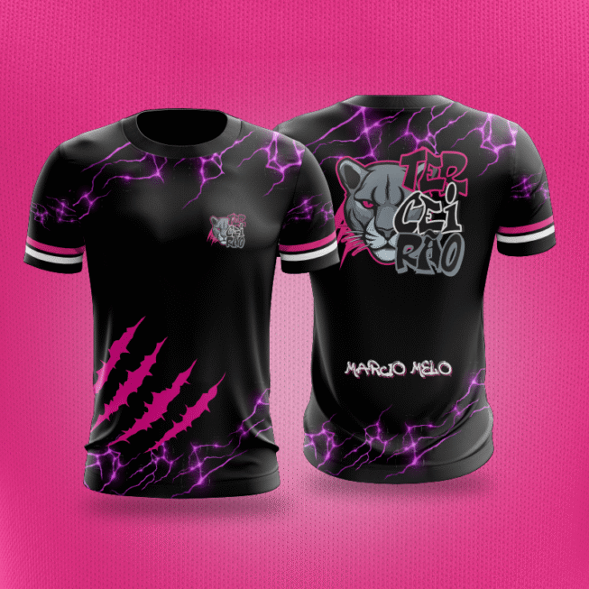 Estampa terceirão puma para formandos