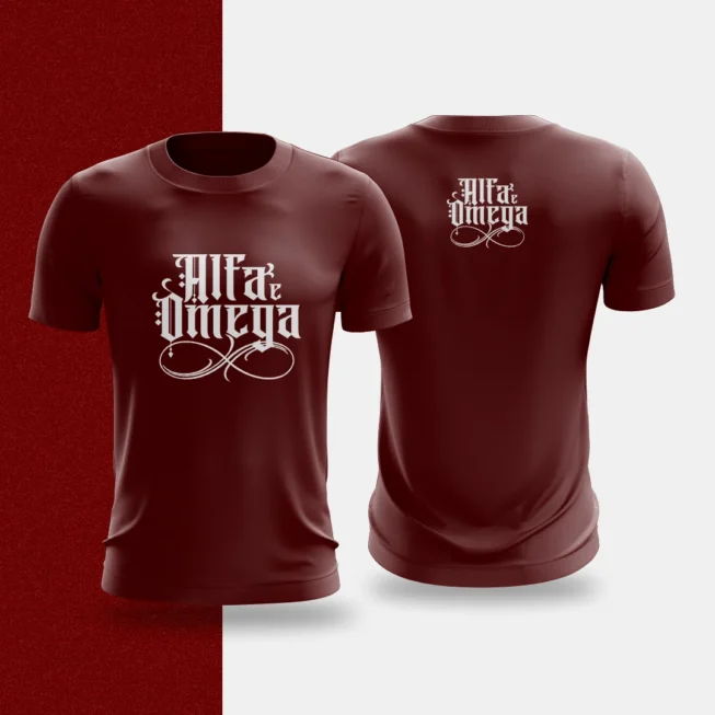 Estampa Alfa e Omega