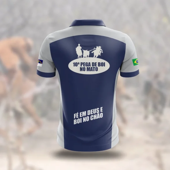 Estampa 10ª Pega de Boi no Mato - Camisa Vetor