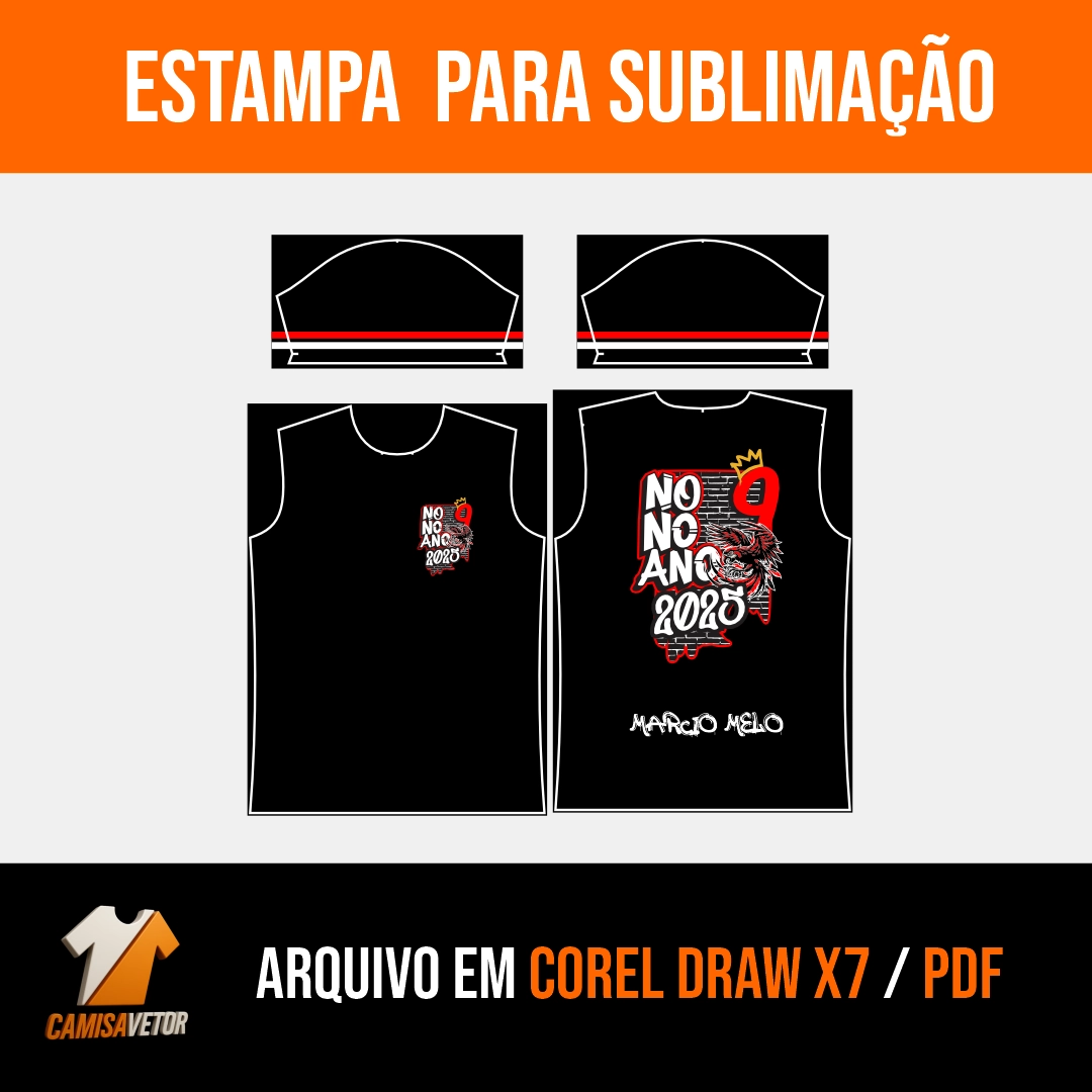 Estampa Nono Ano Arara Red - Imagem 4