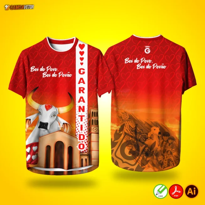 Estampa Boi Garantido 1