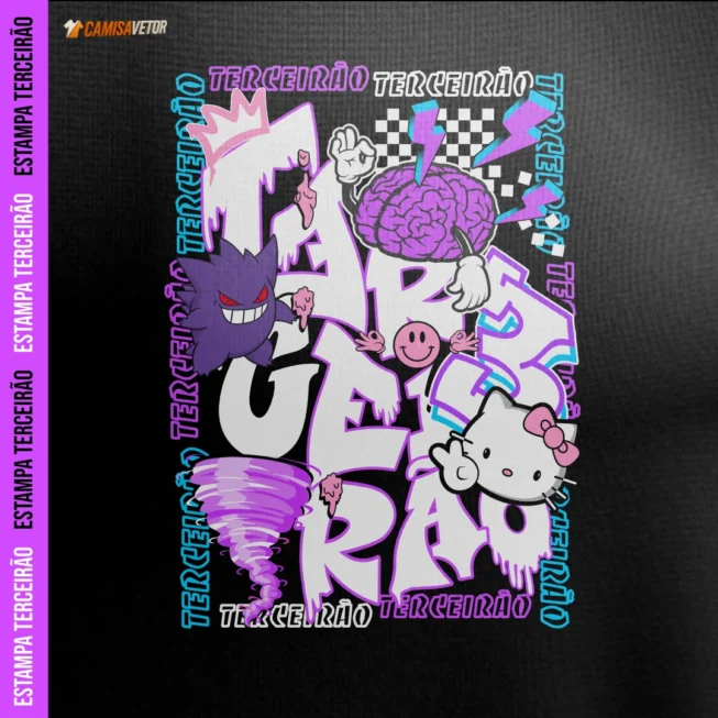 Estampa Terceirão Fantasma