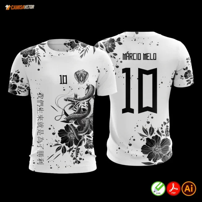 Mostre a força e a astúcia da sua turma com a Estampa Interclasse Cobra 2! Uma arte marcante, com visual imponente e traços modernos, ideal para equipes que querem se destacar nos eventos escolares com identidade e atitude.