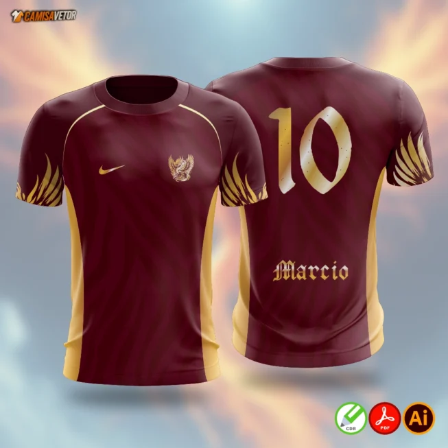 Dê vida ao seu projeto com essa incrível Estampa Interclasse Fênix, ideal para personalização de camisetas, uniformes e materiais escolares!