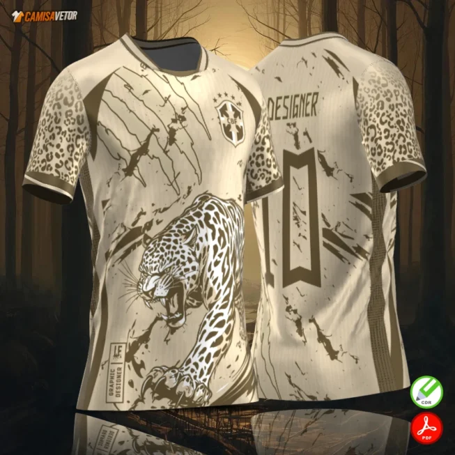 Mostre a garra da sua turma com a Estampa Interclasse Onça 💥. Um design selvagem, cheio de força e estilo, perfeito para camisetas de turmas, times escolares e uniformes interclasse que querem transmitir imponência e atitude.